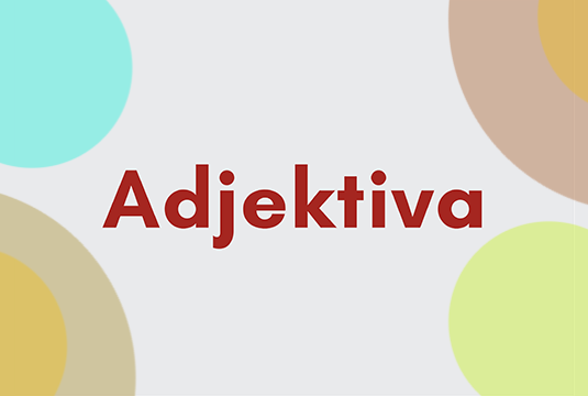 Adjektiva