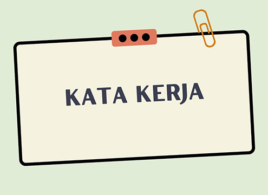 Pengertian Kata Kerja