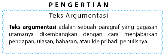 Teks argumentasi